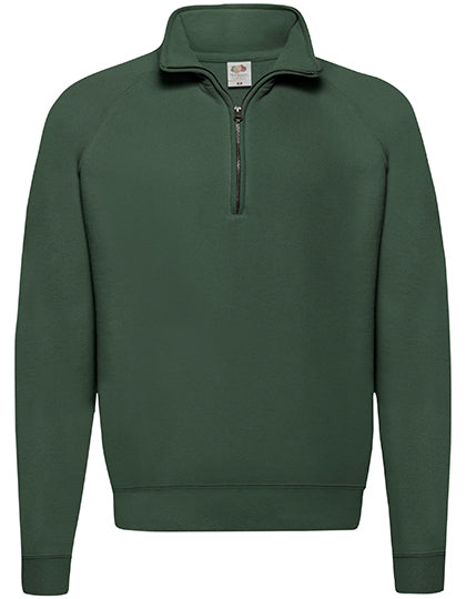 Classic Half Zip Sweat - Bottle Green