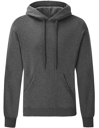 Hoodie u. Zip - Dark Heather Grey