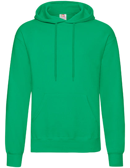 Hoodie u. Zip Kelly Green