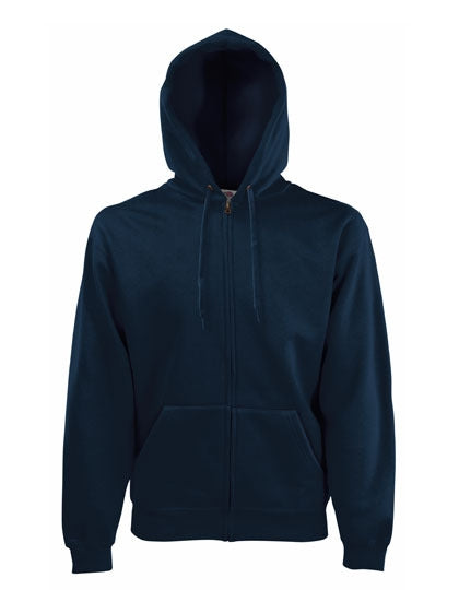 Hoodie m. Zip - Deep Navy